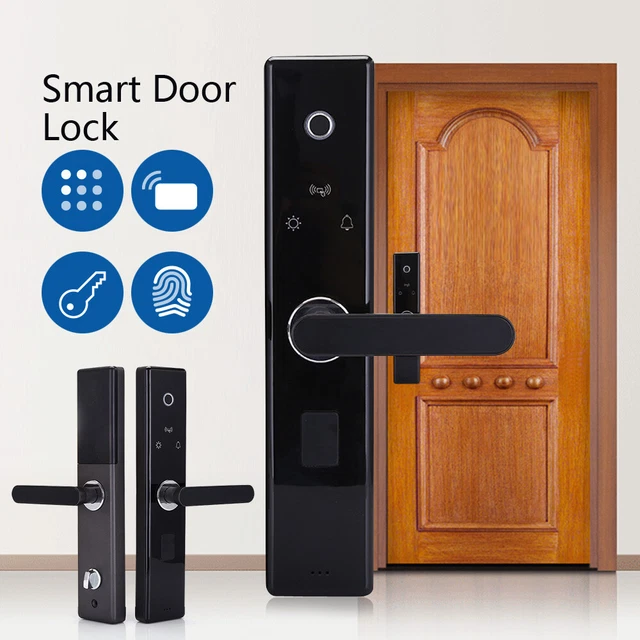 KEYLESS ENTRY SMART Door Lock Biometric Fingerprint Digital Keypad Door