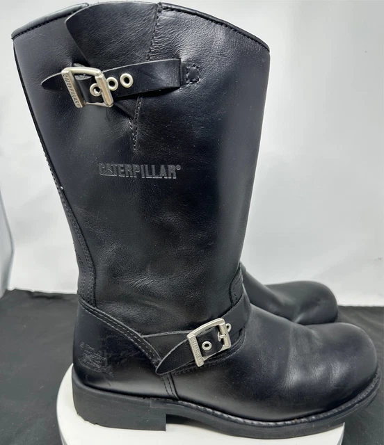 MEN'S CATERPILLAR BIKER Boots Labelled Size UK 10 £75.00 PicClick UK