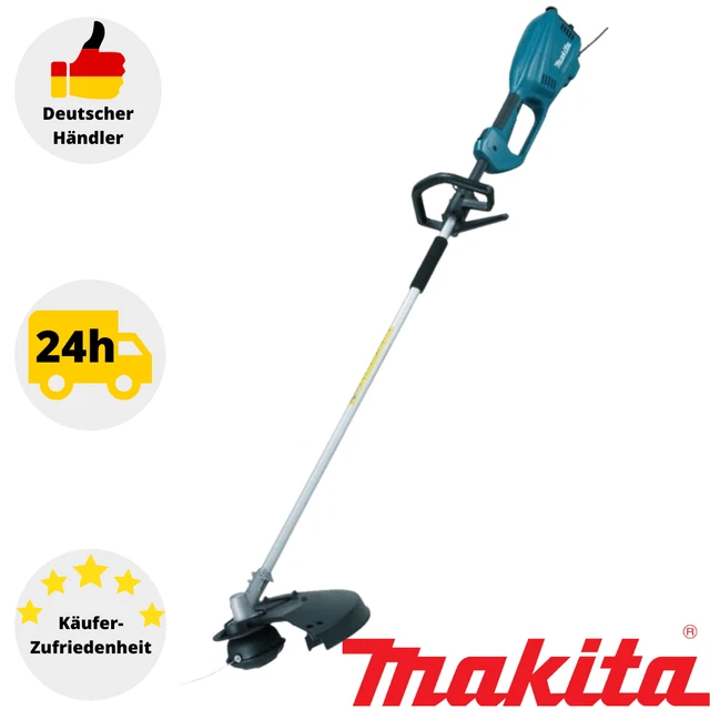 Decespugliatore Elettrico Bakaji 1000W - Diametro Taglio 35cm, 7300 Rpm, Con Filo Nylon, Per Giardino