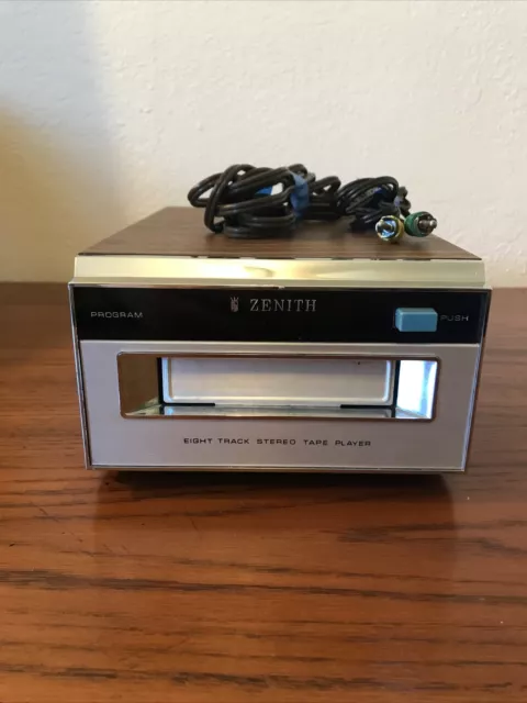 Zenith D635W Eight Track Player For Home Stereo - Untested - Zenith Japan