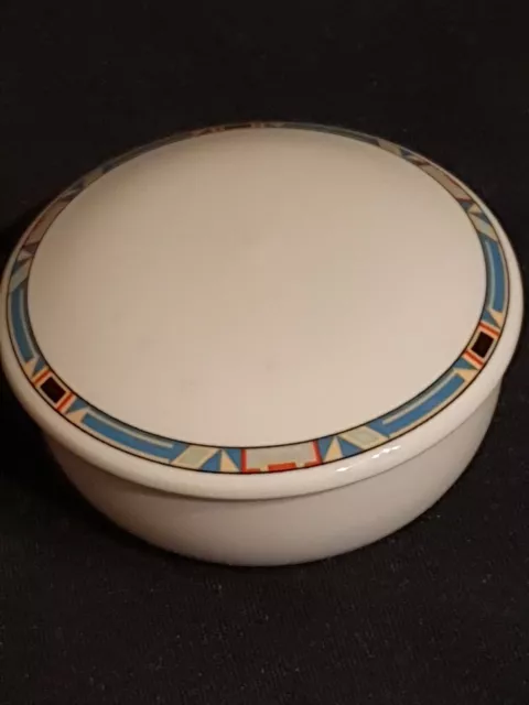 Villeroy & Boch Porzellan-Deckel-Dose Ø 8 cm Dekor BARI