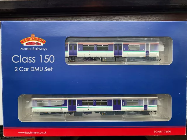 oo Bachmann 32-935Y Class 150/2 DMU 150252 Scotrail very good condition!