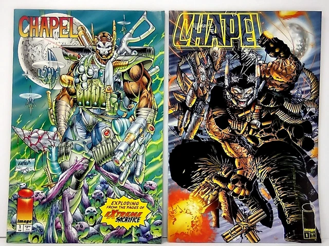 Chapel Volume 1 Issue 1 Volume 2 Issue 1 Image Comics 1995 First Printing