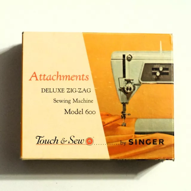 Accesorios SINGER Touch & Sew Deluxe Zig-Zag Máquina de Coser Modelo 600 #161818