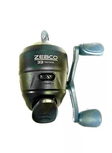 ZEBCO 33 TACTICAL Spincast push-button Reel; 3 Bearings ~ NEW with factory  line $7.77 - PicClick
