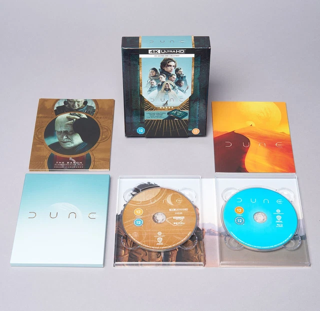 DUNE LIMITED EDITION Pain Box 4K Blu ray Ultra HD $77.31 - PicClick CA