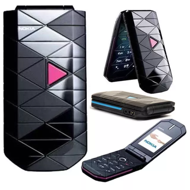 Original Nokia 7070 2G GSM 900 / 1800 Unlocked Bar Cell Phone Flip Classic