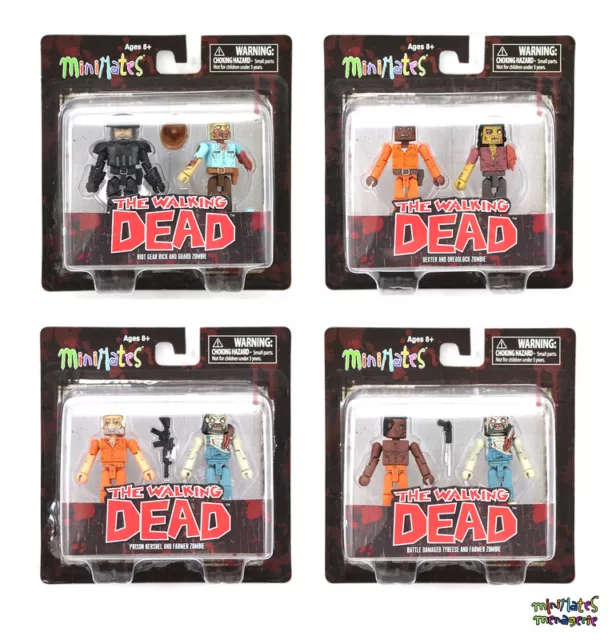 Walking Dead Minimates Series 3 Complete Set