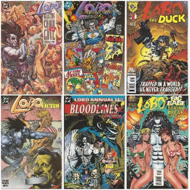 °LOBO VERSCHIEDENEN ONE-SHOTS° USA DC 1993-1997 Auswahl Alan Grant