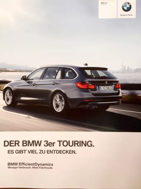 Prospekt Brochure BMW F31 3er Touring 316i 320i 328i 335i 316d-330d 335d 2 2013