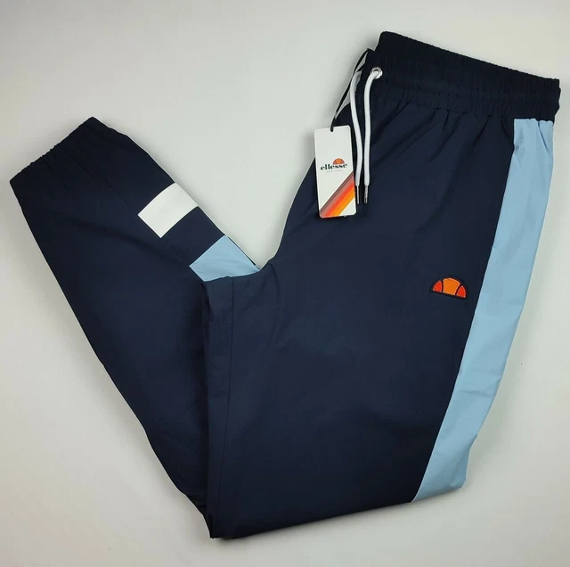 Ellesse navy panel on sale shell track pants