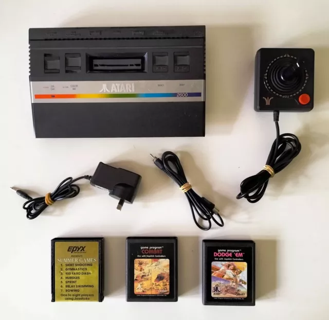 Atari 2600 Junior Console with Games & Accessories