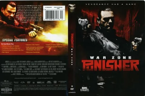 Punisher: War Zone [DVD] [*READ* Good, DISC-ONLY]