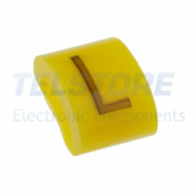 1Confezione  Segna cavi per cavi e fili 1,1÷2,5mm H 3mm A 6mm L 5mm  .