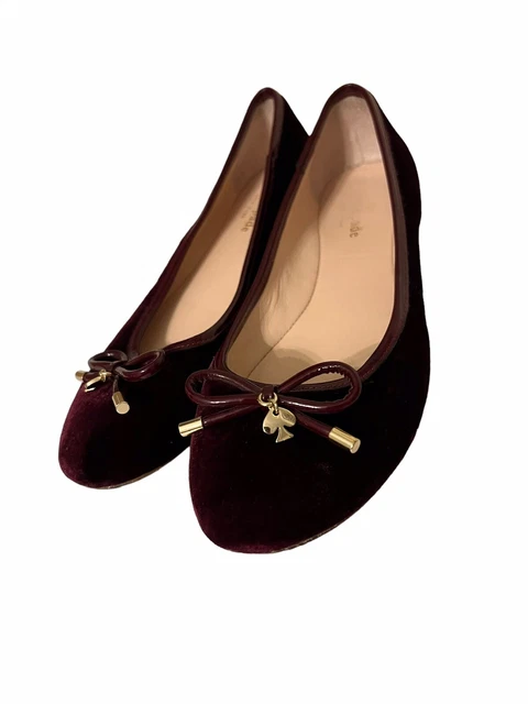 Kate spade sales velvet flats