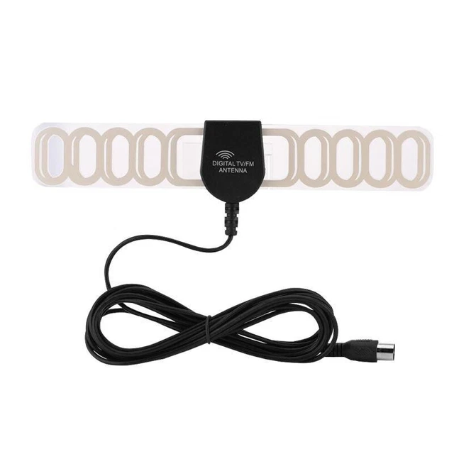 Car Radio Signal Amplifier - Ultra Thin Antenna for Indoor Use - Optimized
