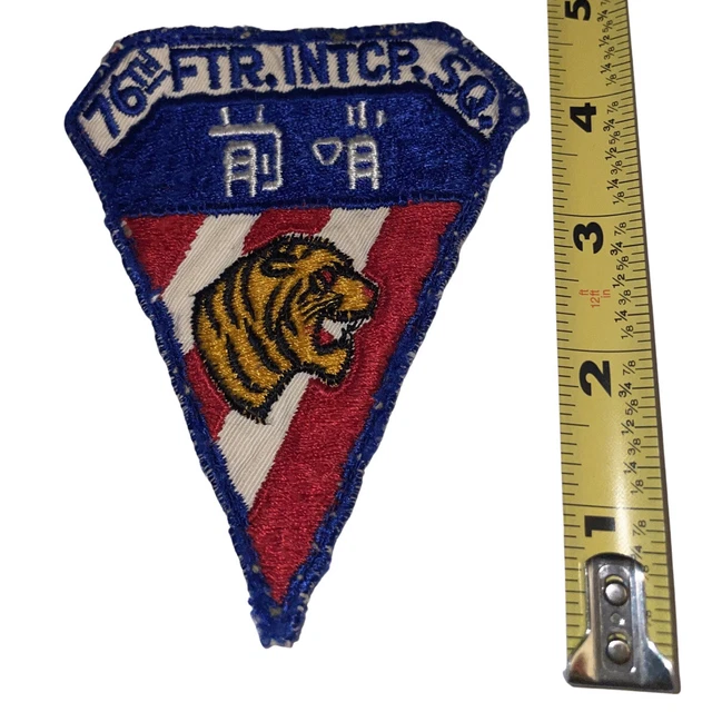 Vietnam War 76th Fighter Interceptor Squadron Patch