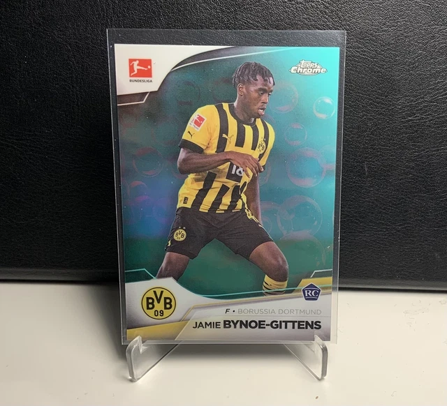 Carte Luca Netz Auto /150 - Topps Chrome 2022 - Borussia Mönchengladbach - Rookie