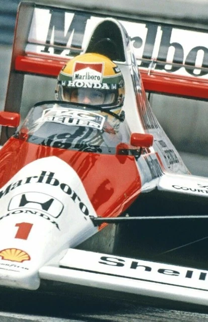 Plaque métal f1 formule 1 Senna 30 X 20 CM | UK