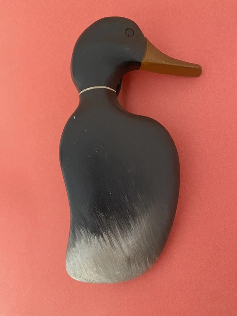 Vintage heavy metal Malard duck door knocker!