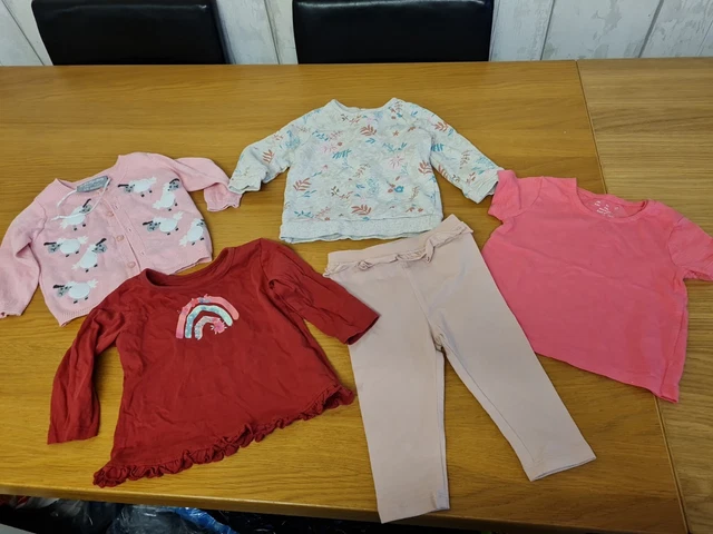 Baby Girls Clothes Bundle. 6-9 Months. 61 items. 6