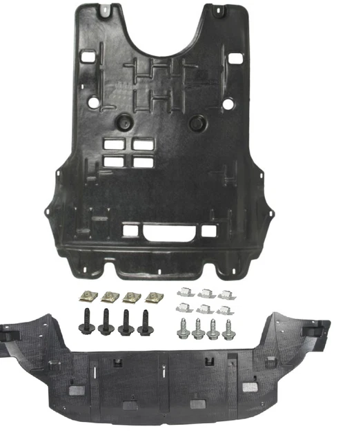Clips + Plaque Couvercle De Protection Sous Moteur Pour Peugeot 308 I (2007-2011) - NEUF