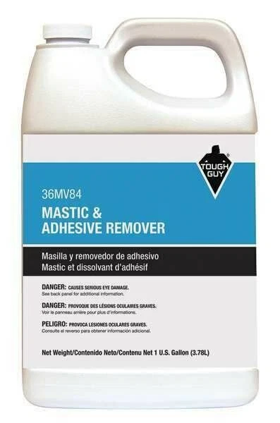 TOUGH GUY Mastic and Adhesive Remover, 1 gal., Soy 36MV84