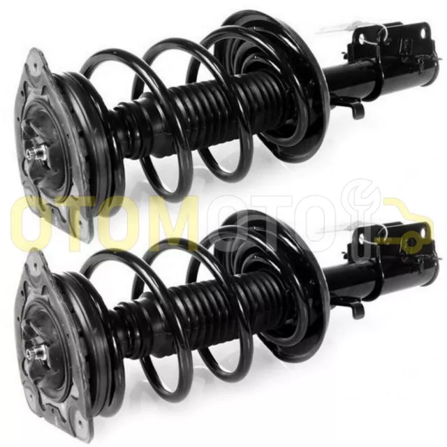 Renault Laguna 3 Iii Jambe De Suspension Amortisseur Ressort Coupelle Prémonté