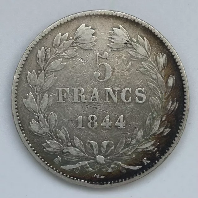 5 Francs Louis-Philippe 1844 K Bordeaux - Argent