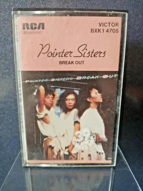 Pointer Sisters - Breakout  - Audio Tape Cassette - Tape - 80s - Free Post