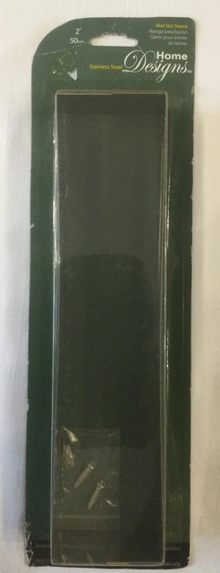 Stanley 2 In. x 2 3/4 In. x 11-3/8 In. Stainless Steel Mail Slot Sleeve N264978
