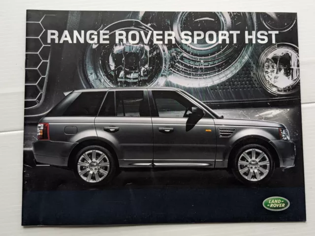 RANGE ROVER SPORT HST Sales 12 page Brochure 2008  #LRML 2489/07