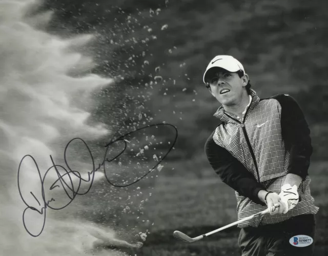 Pga Tour Ireland Rory Mcllroy Signed Auto 11X14 Photo Bas Coa Beckett 1