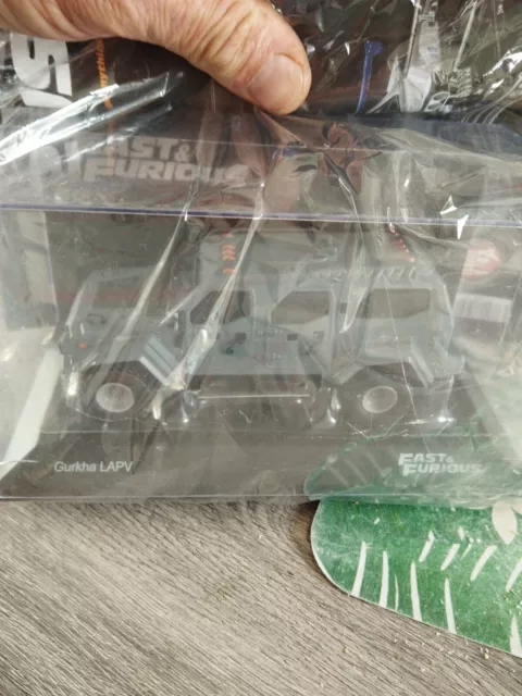 gurkha LAPV Fast & Furious Altaya 1/43  + fascicule