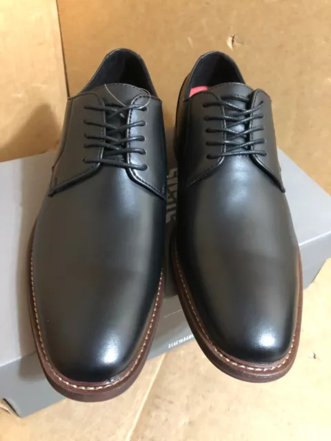 STACY ADAMS Mens 9M Marlton Plain Toe Oxford Black Style 25490 ** 3