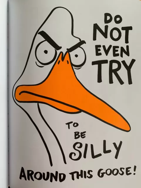 SIGNED + NEW - THE SERIOUS GOOSE by Jimmy Kimmel (2019, Hardcover) -1st ed.