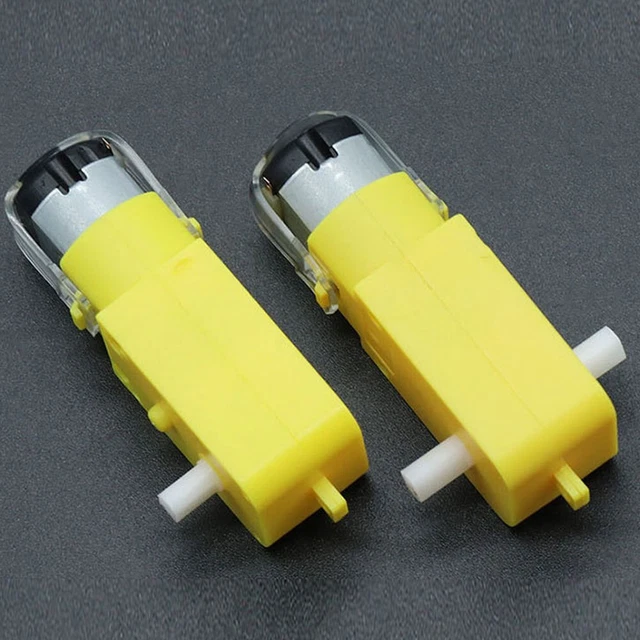 1:48 Single / Two-axis TT Deceleration Motor Car Gear Motor TT Motor Robot Parts