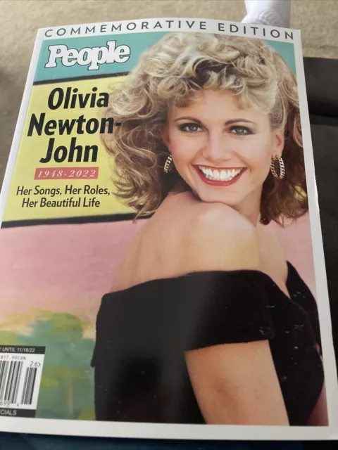 Olivia Newton-John  PEOPLE Commemorative Edition Magazine 2022.  B-26.