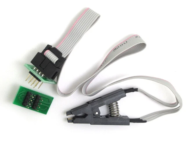 XTDMJ Clip Test SOIC8 SOP8 150 Mil Pour Programmation EEPROM 93CXX 25CXX 24CXX - Compatible TL866 T48 RT809F