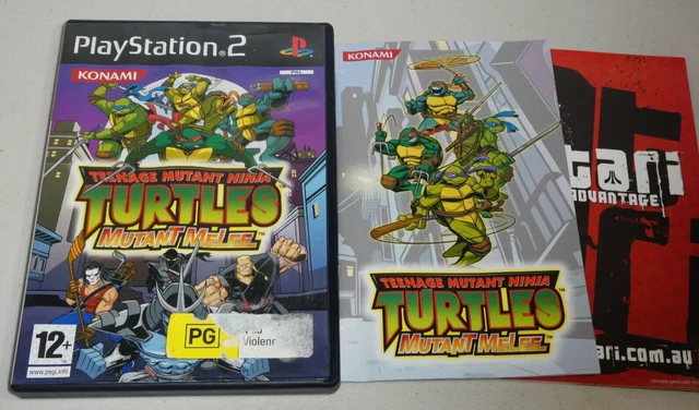 Jeu PS2 Teenage Mutant Ninja Turtles: Mutant Melee - Version PAL EU - Occasion Bon état