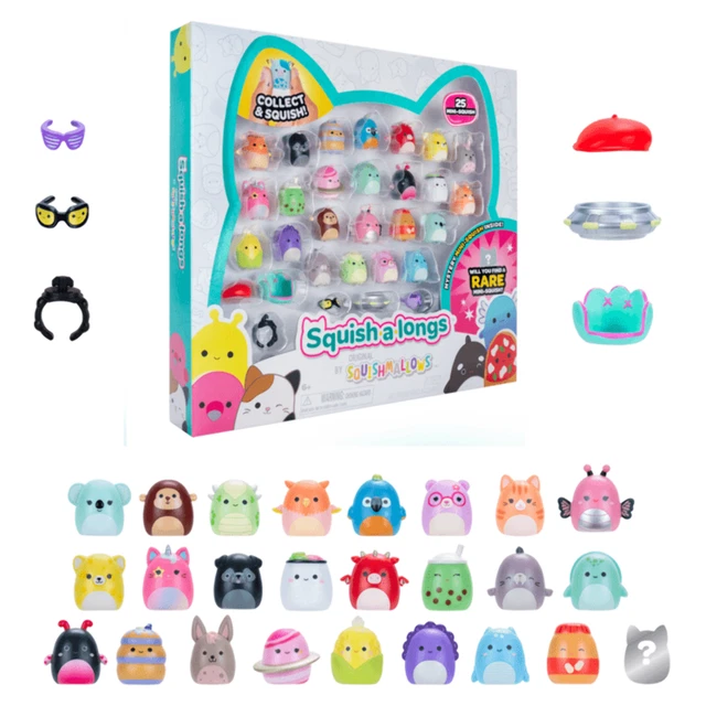 SQUISH-A-LONGS 25 PACK Style 1 W3 £25.95 - PicClick UK