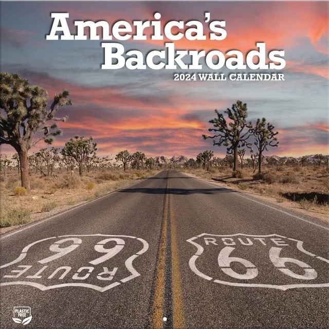 AMERICA'S BACKROADS2024 WALL CalendarBrand New40005 14.95 PicClick