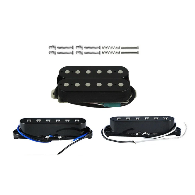 PORTABLE ELECTRIC GUITAR Repairs Alnico 5 Strat HSS Single Coil