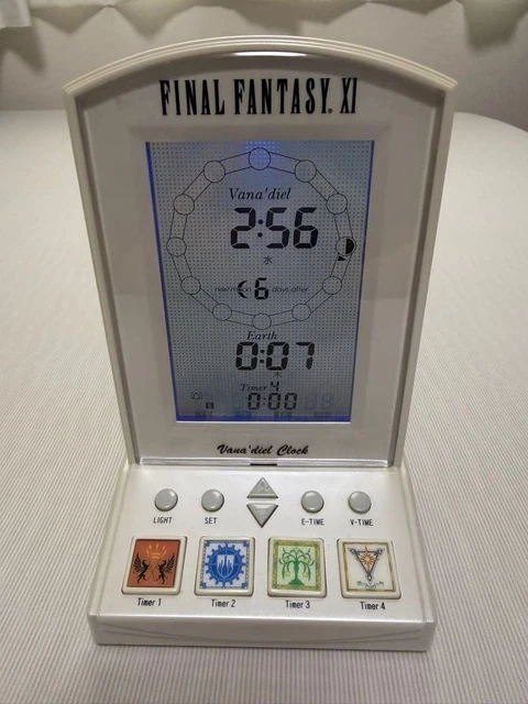 FINAL FANTASY XI Vana'diel Clock Vana'diel $239.97 - PicClick CA