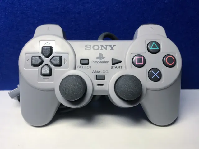 MANDO PSX DUALSHOCK gris SCPH-1200 H grey PS1 Oficial Play Station