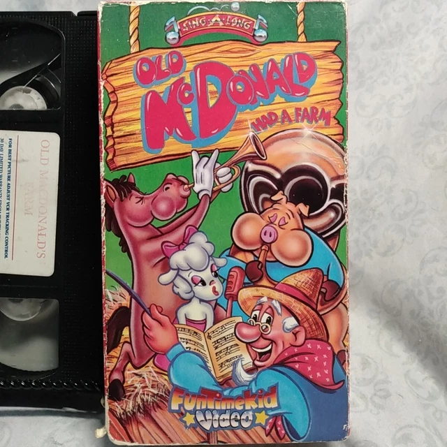 Old Macdonald Had A Farm Sing Along Vhs 2000 4 55 Picclick Uk