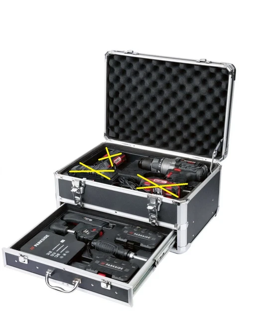 TRAPANO AVVITATORE A percussione a batteria Parkside Performance 20