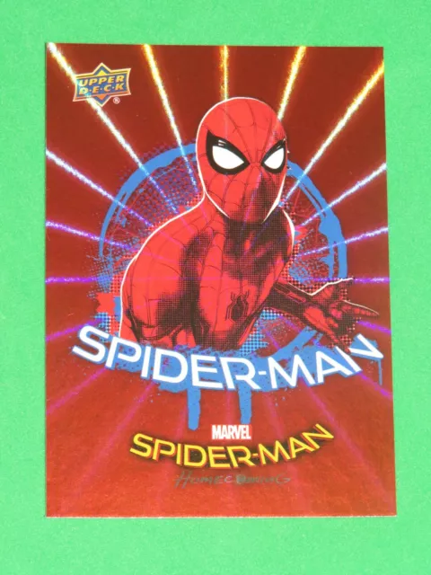 2017 Spider-Man Homecoming WALMART RED FOIL Parallel Base Trading Card #RB-23!