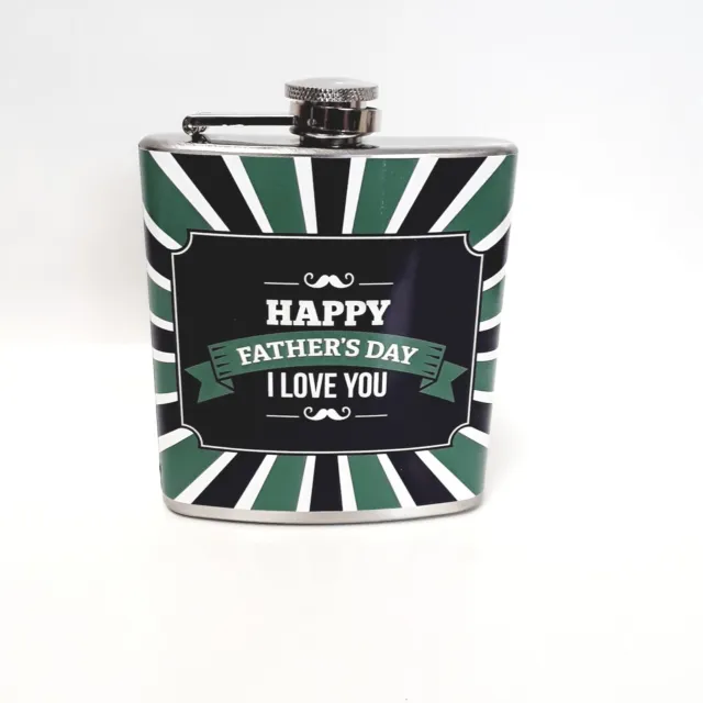 Father's Day Hip Flask 6 oz