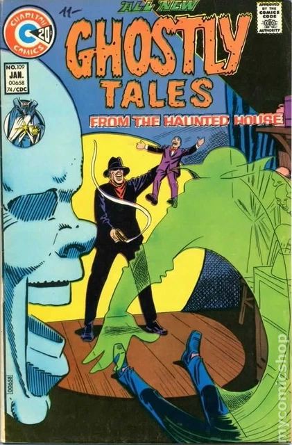 Ghostly Tales #109 VG 4.0 1974 Stock Image Low Grade